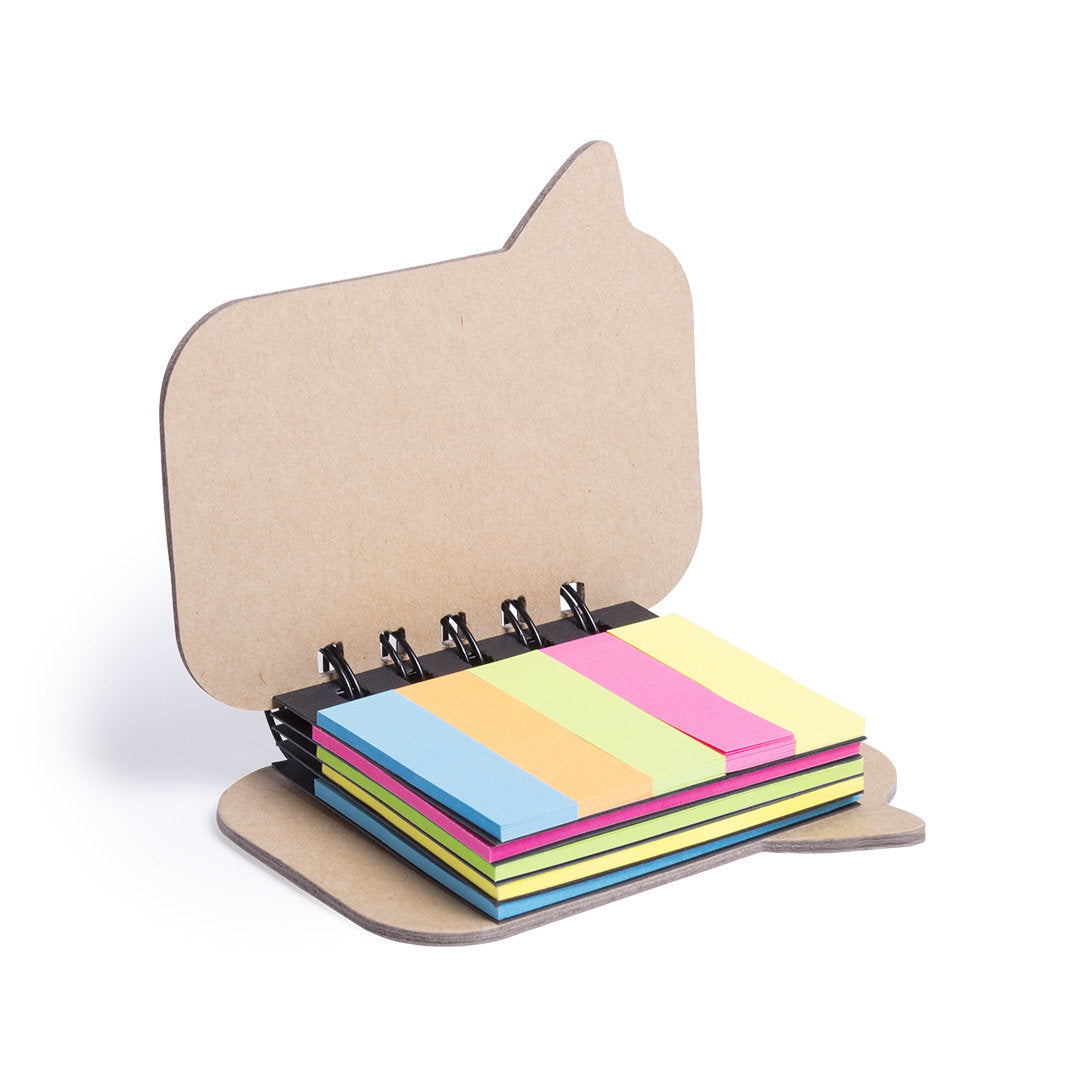 Lazza Ring Sticky Notepad – Sustainable Office Essential