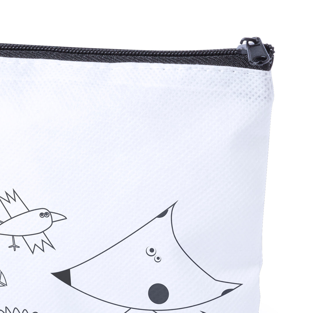 Skinga Crayon Case - Customisable Non-Woven Case with Crayons