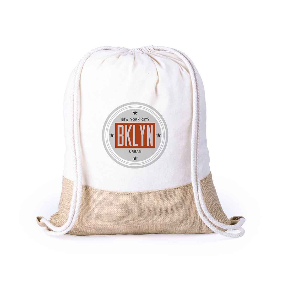 Badix Drawstring Backpack – Durable Sustainable Carry Bag