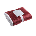 Lerten Blanket – Soft and Warm Coral Fleece and Sherpa Throw