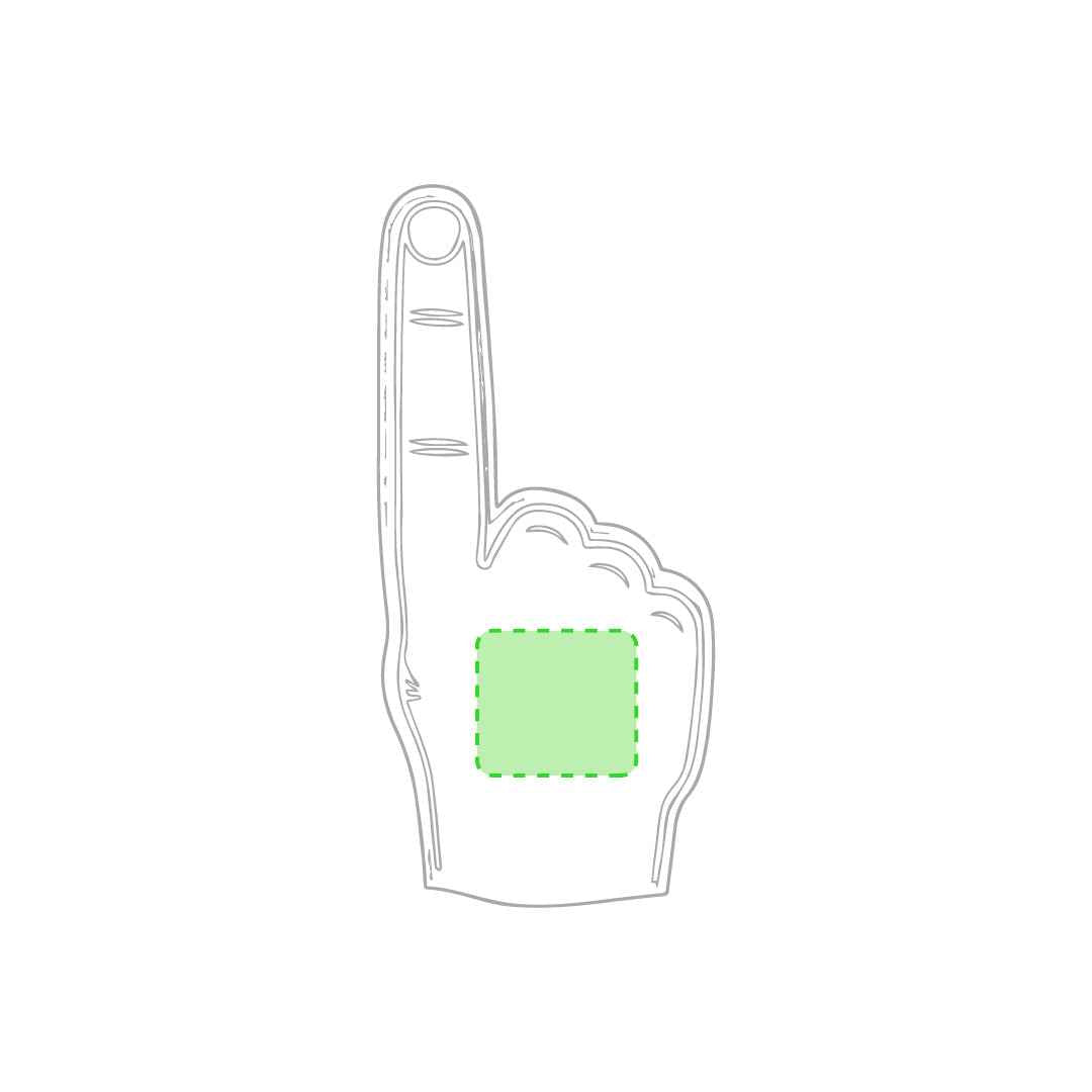 Zacky Promotional Hand – Customisable EVA Hand for Irish Businesses and Events