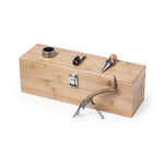 Boriax Wine Set – Premium Bamboo and Stainless Steel Bar Accessories