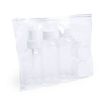 Flaut Travel Set – Transparent Beauty Bag with 5 Accessories