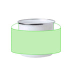 Neyms Sublimation Metal Mug – Retro Style Customisable Drinkware
