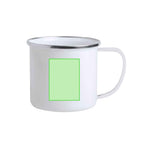 Neyms Sublimation Metal Mug – Retro Style Customisable Drinkware