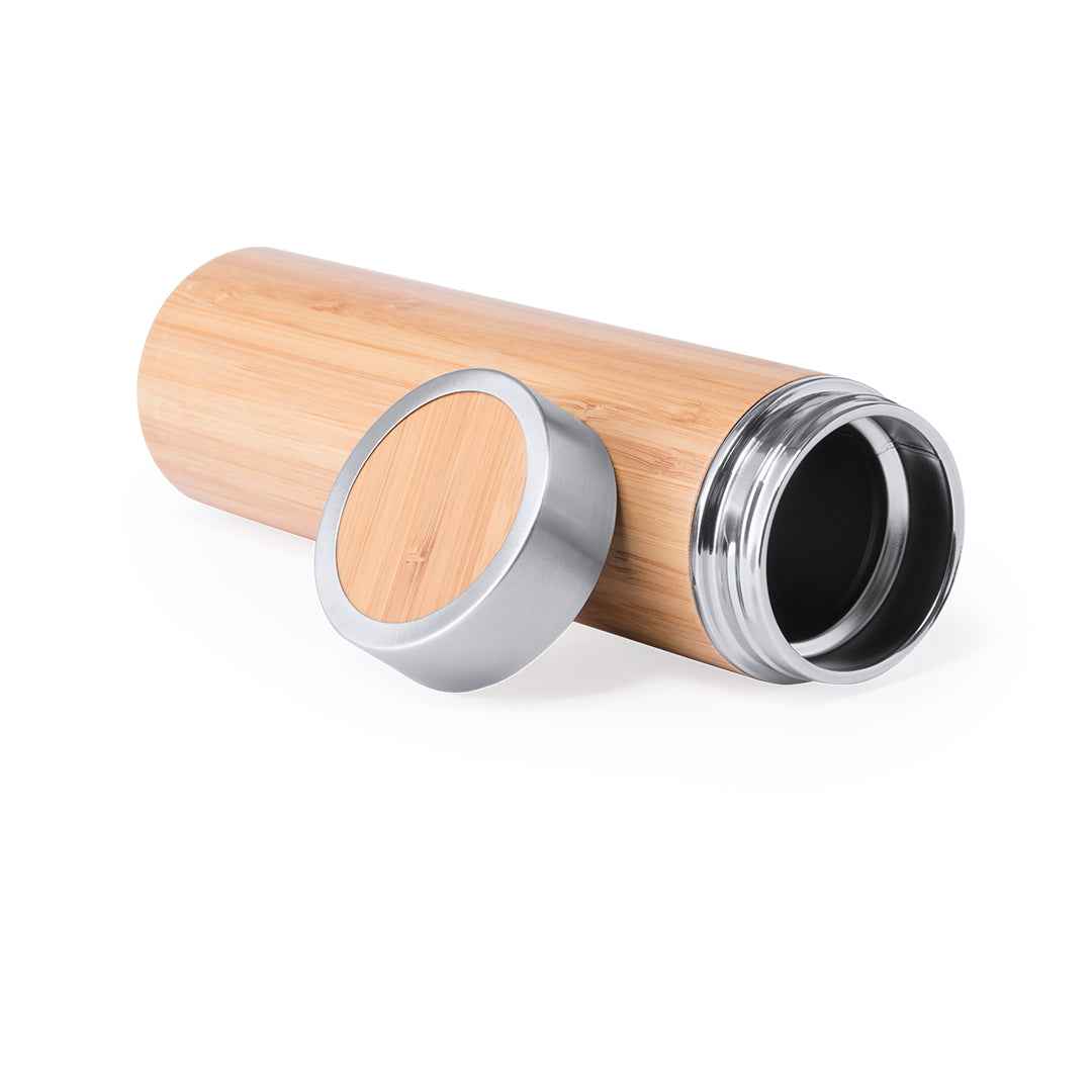 Moltex Thermos Flask – Sustainable Bamboo and Stainless Steel Design