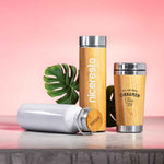 Moltex Thermos Flask – Sustainable Bamboo and Stainless Steel Design