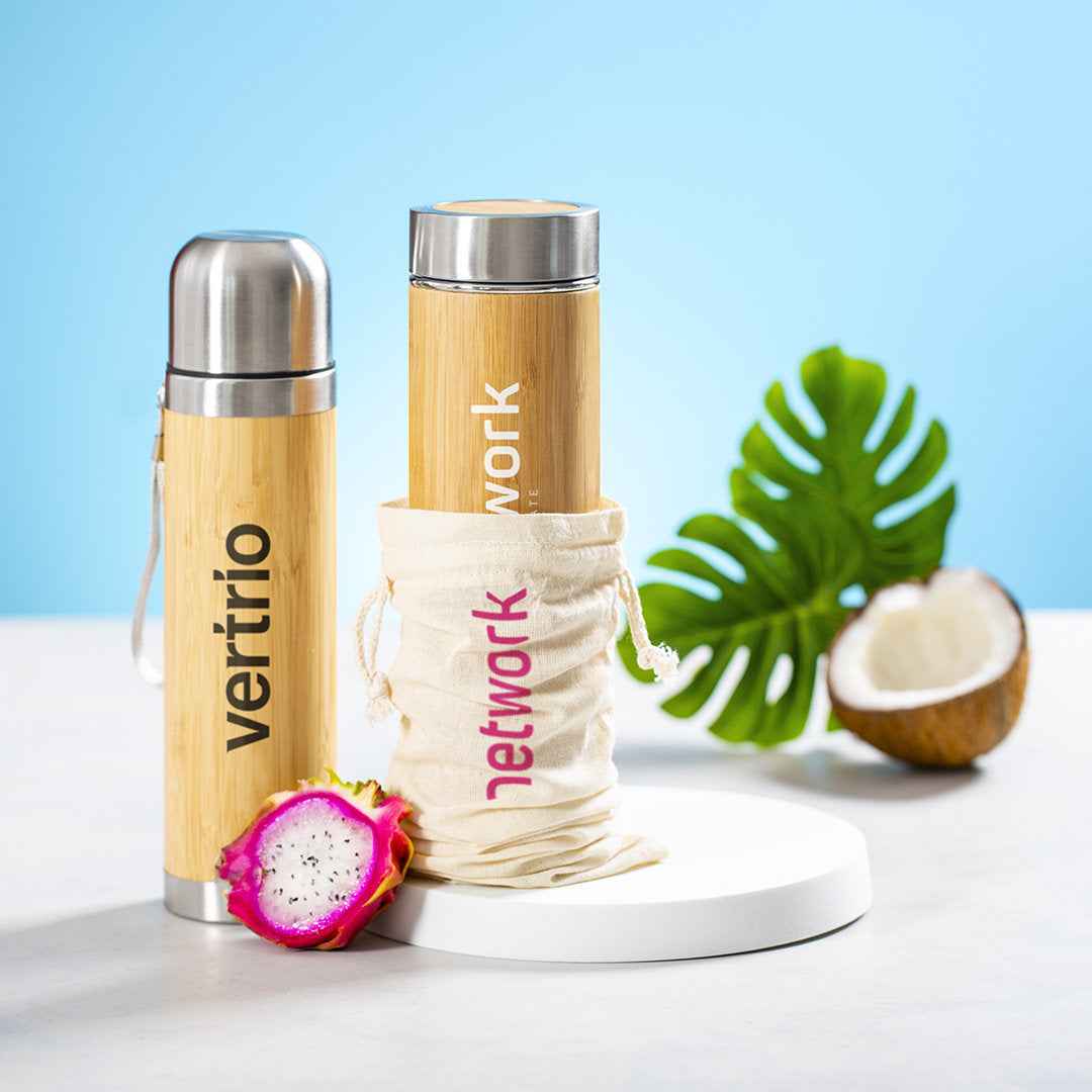 Moltex Thermos Flask – Sustainable Bamboo and Stainless Steel Design