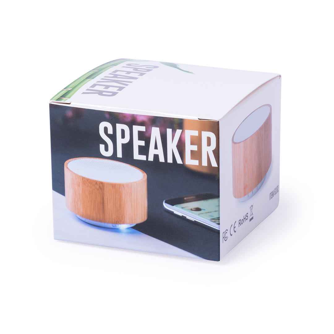 Denzel Bamboo Bluetooth Speaker – Sustainable Compact Audio Solution