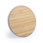Nembar Wireless Charging Base in Bamboo Wood – Sustainable Tech Accessory