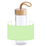 Burdis Sustainable Jar – Eco-Friendly 420ml Glass Jar with Bamboo Lid
