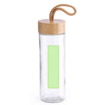 Burdis Sustainable Jar – Eco-Friendly 420ml Glass Jar with Bamboo Lid