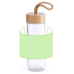 Burdis Sustainable Jar – Eco-Friendly 420ml Glass Jar with Bamboo Lid