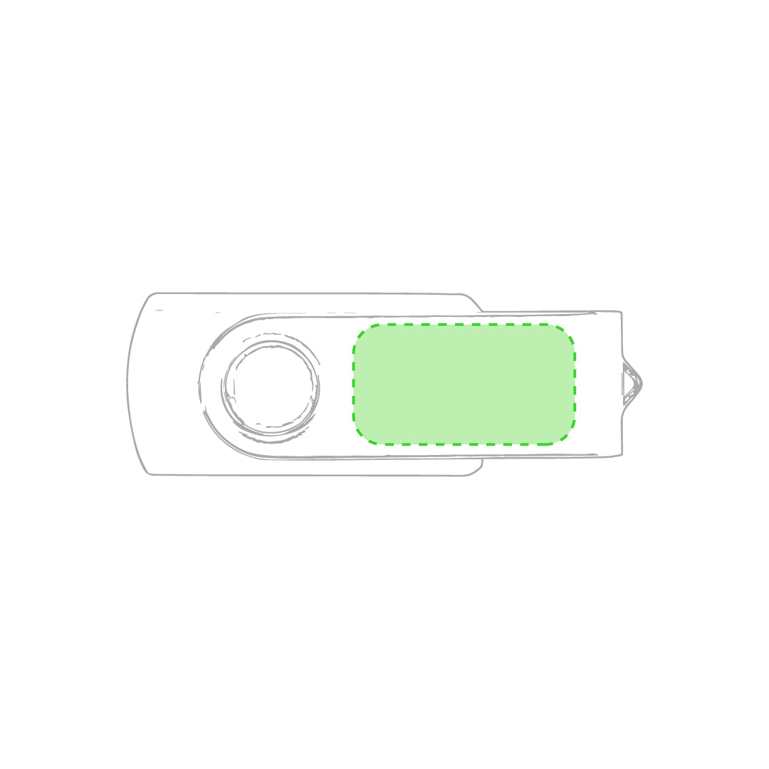 Cetrex 16Gb USB Flash Drive - Bamboo Wood Body with Metal Clip