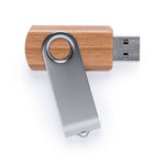 Cetrex 16Gb USB Flash Drive - Bamboo Wood Body with Metal Clip