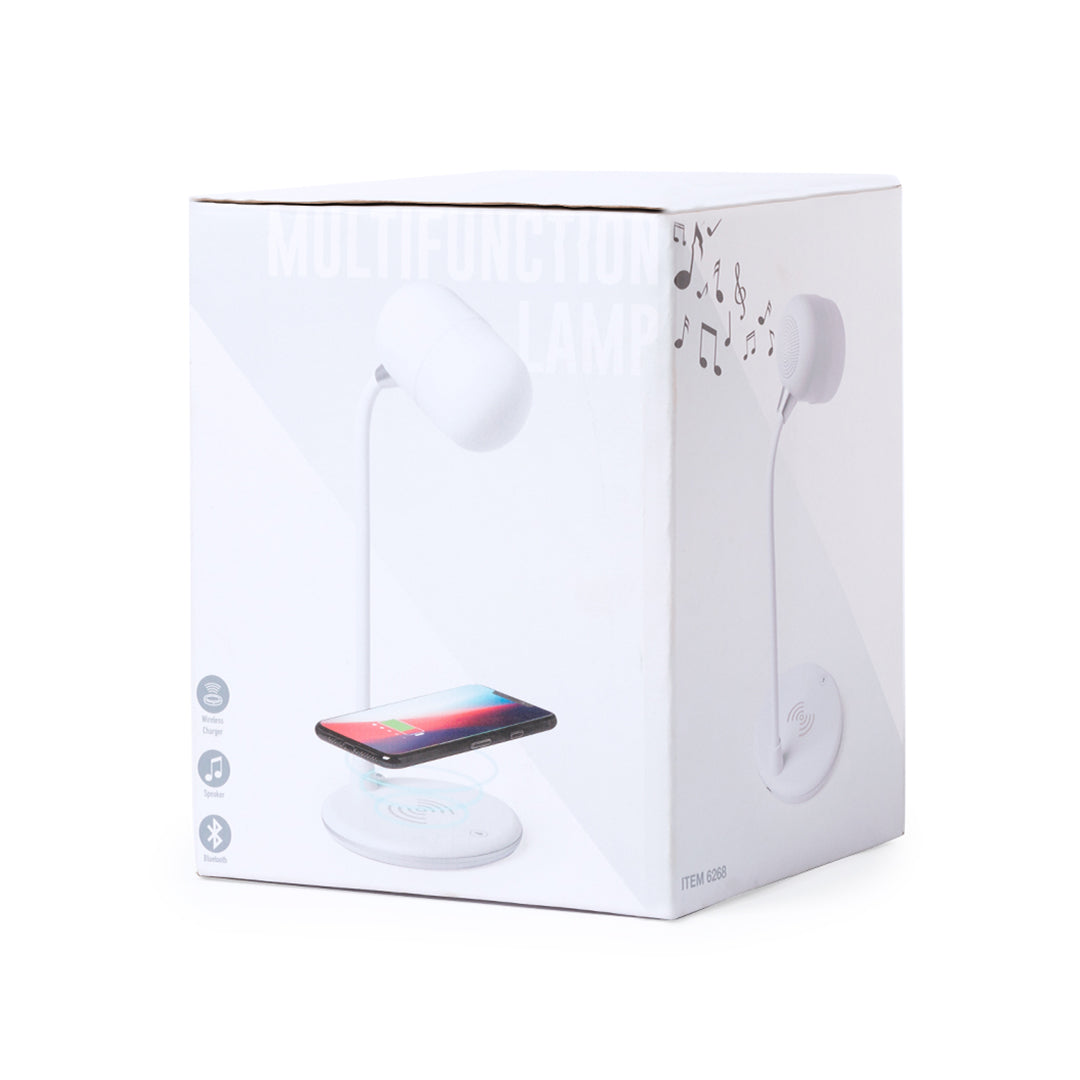 Lerex Multifunction Lamp – Bluetooth Speaker & Wireless Charger