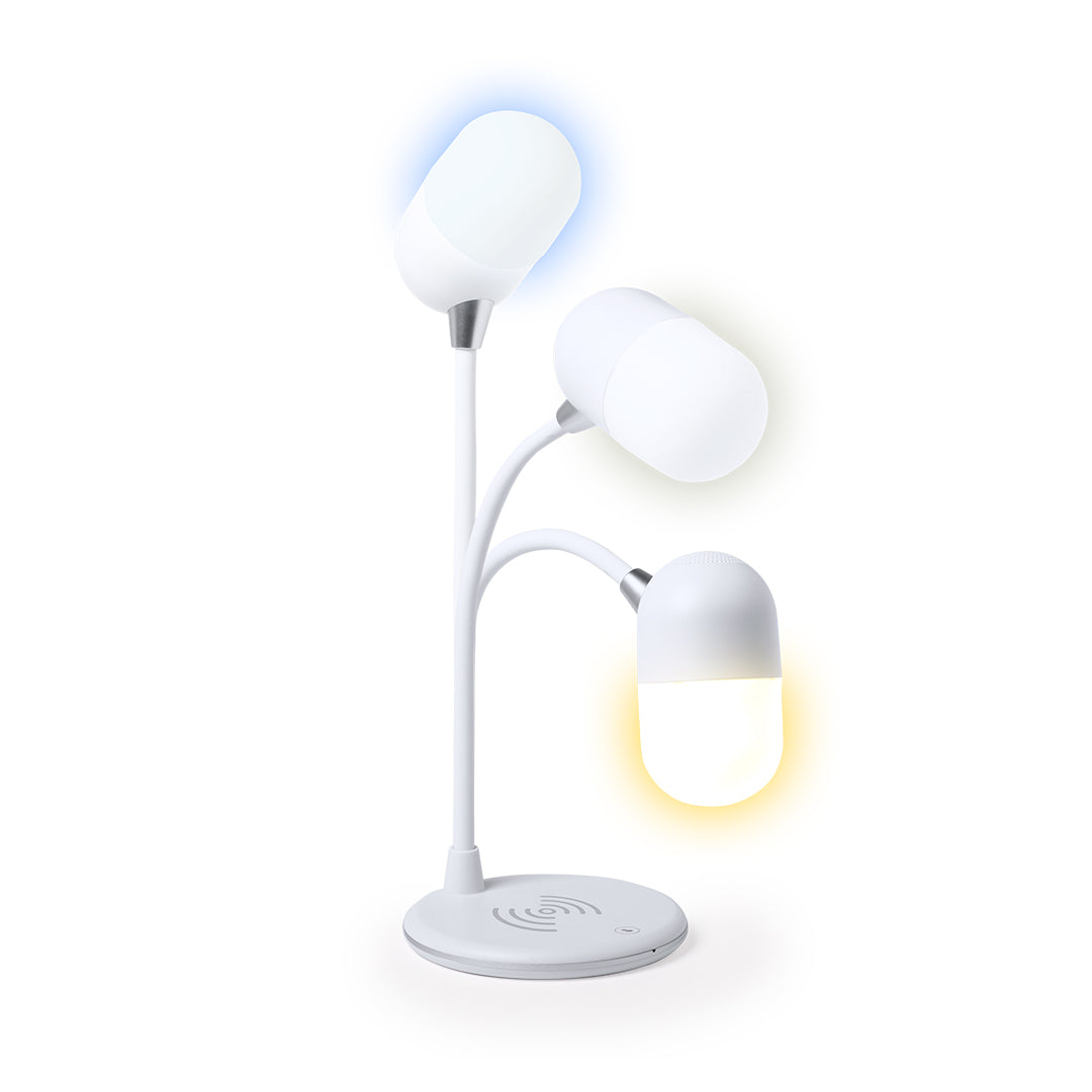 Lerex Multifunction Lamp – Bluetooth Speaker & Wireless Charger