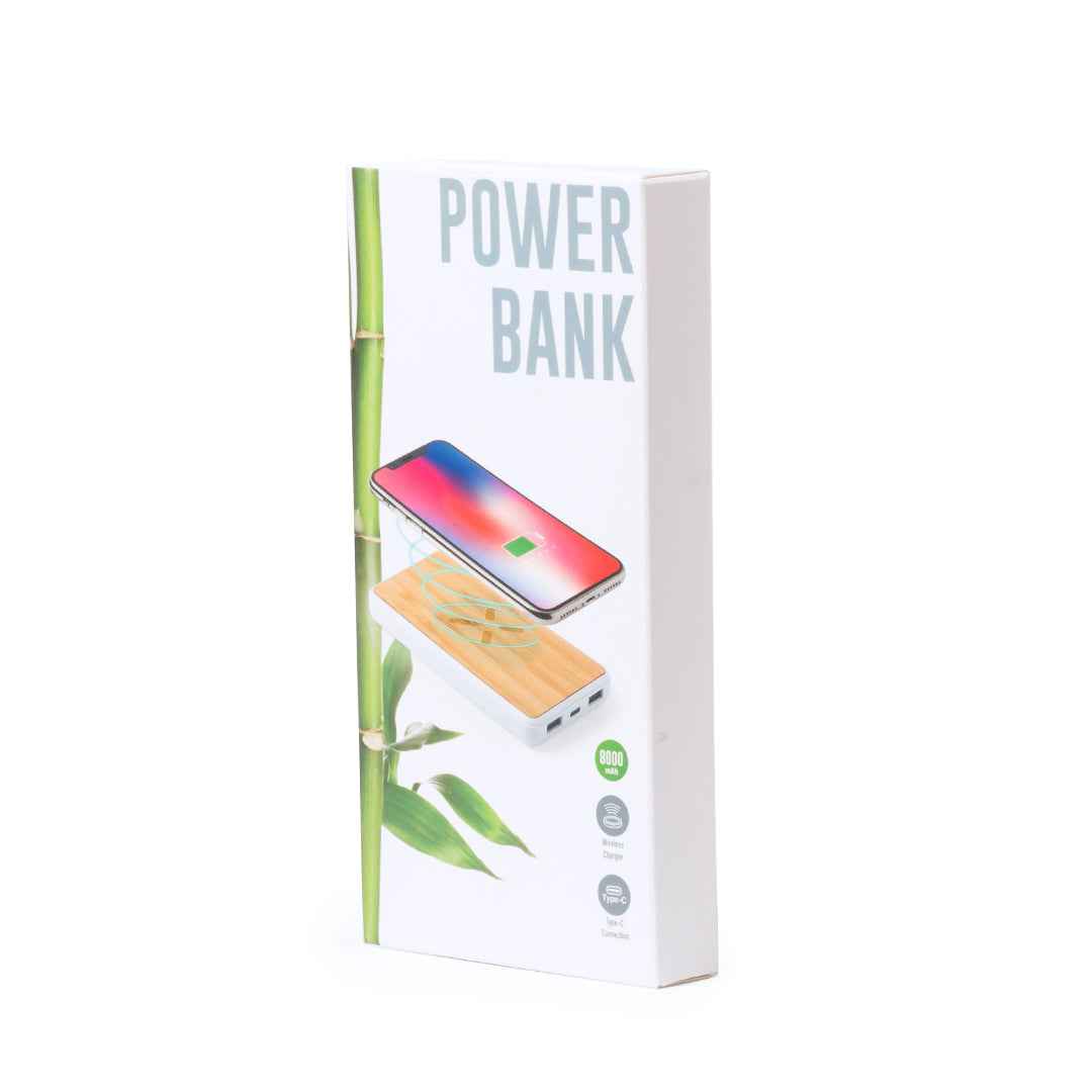 Dickens Wireless Charger Power Bank – Sustainable and Reliable External Battery
