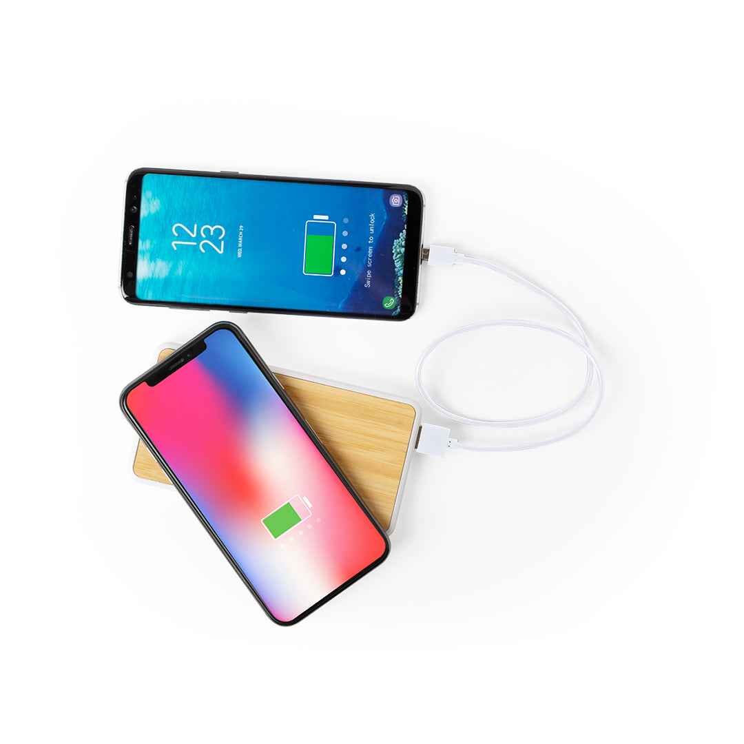 Dickens Wireless Charger Power Bank – Sustainable and Reliable External Battery