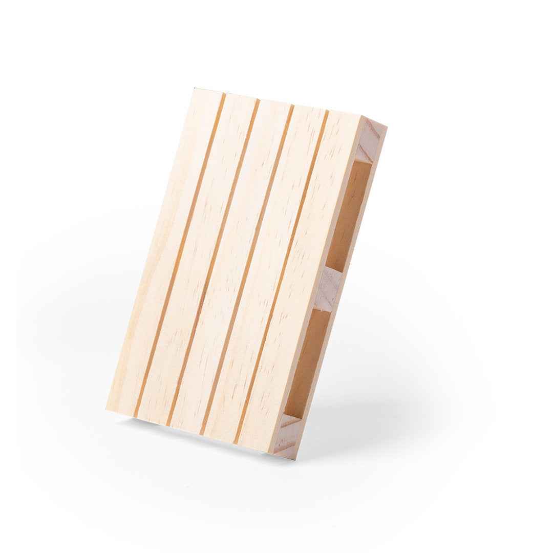 Palet Wooden Pallet Coaster – Natural Wood Drink Accessory