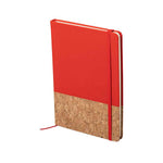 Bluster Sustainable Notepad – Natural Cork & PU Leather