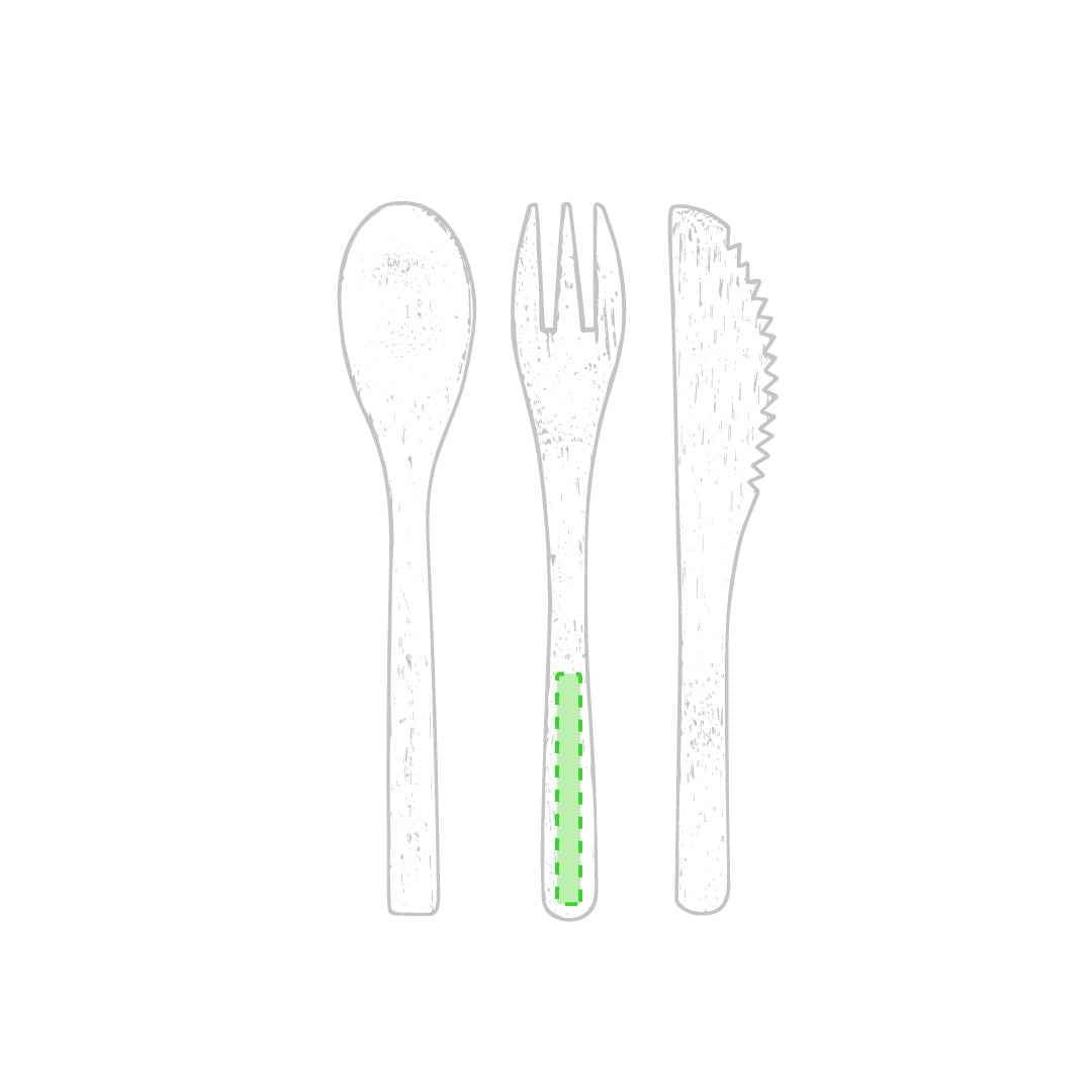 Plusin Bamboo Cutlery Set for Eco-Friendly Bulk Orders in Ireland