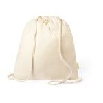 Tibak Organic Cotton Drawstring Backpack – Sustainable and Practical