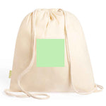 Tibak Organic Cotton Drawstring Backpack – Sustainable and Practical