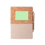 Brastel Sustainable Notepad and Pen Set | Eco-Friendly Office Essentials