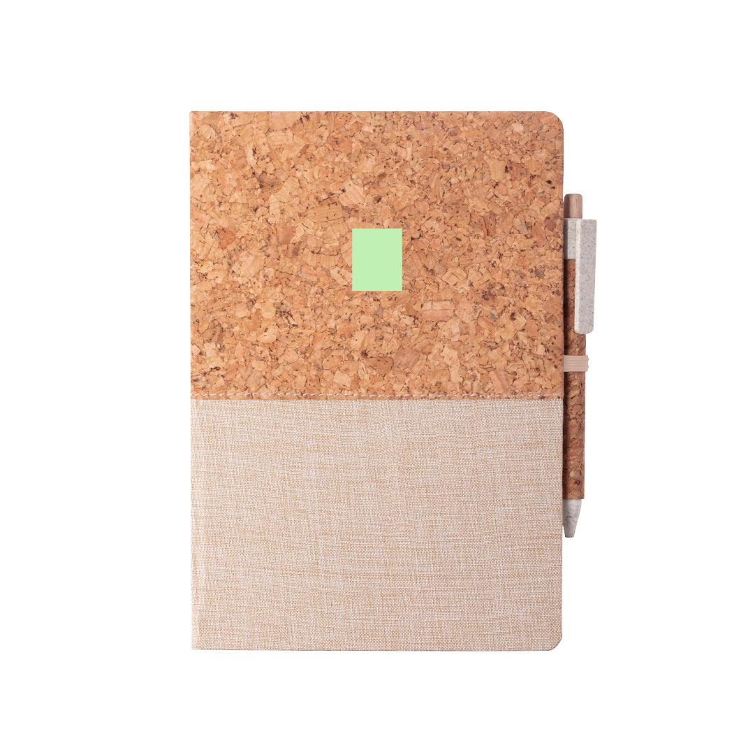 Brastel Sustainable Notepad and Pen Set | Eco-Friendly Office Essentials