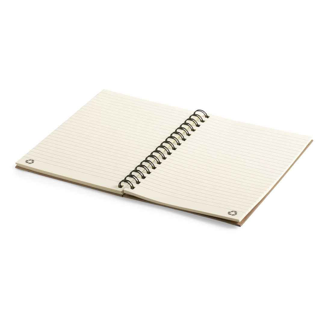 Zubar Notebook - Eco-Friendly Colored Rings Notebook for Bulk Orders