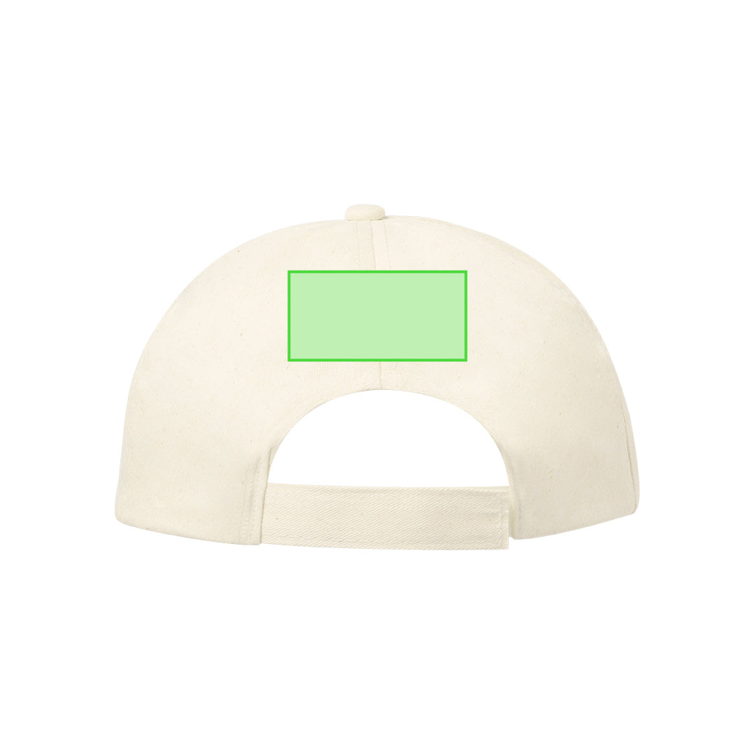 Zonner Organic Cotton Cap – Sustainable 5 Panel Cap by Fou Tees Ireland