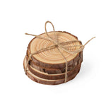 Yantic Natural Pine Wood Coaster Set – Durable and Stylish Drink Accessories