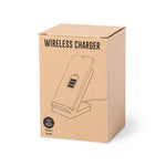Dimper Wireless Charger - Eco-Friendly Bamboo Phone Holder | Fou Tees Ireland