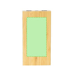Kalery Bamboo Power Bank - Sustainable Wireless Charging Solution