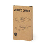 Claudix Wireless Charger with Bamboo Shell - Sustainable Tech Accessory