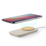 Claudix Wireless Charger with Bamboo Shell - Sustainable Tech Accessory