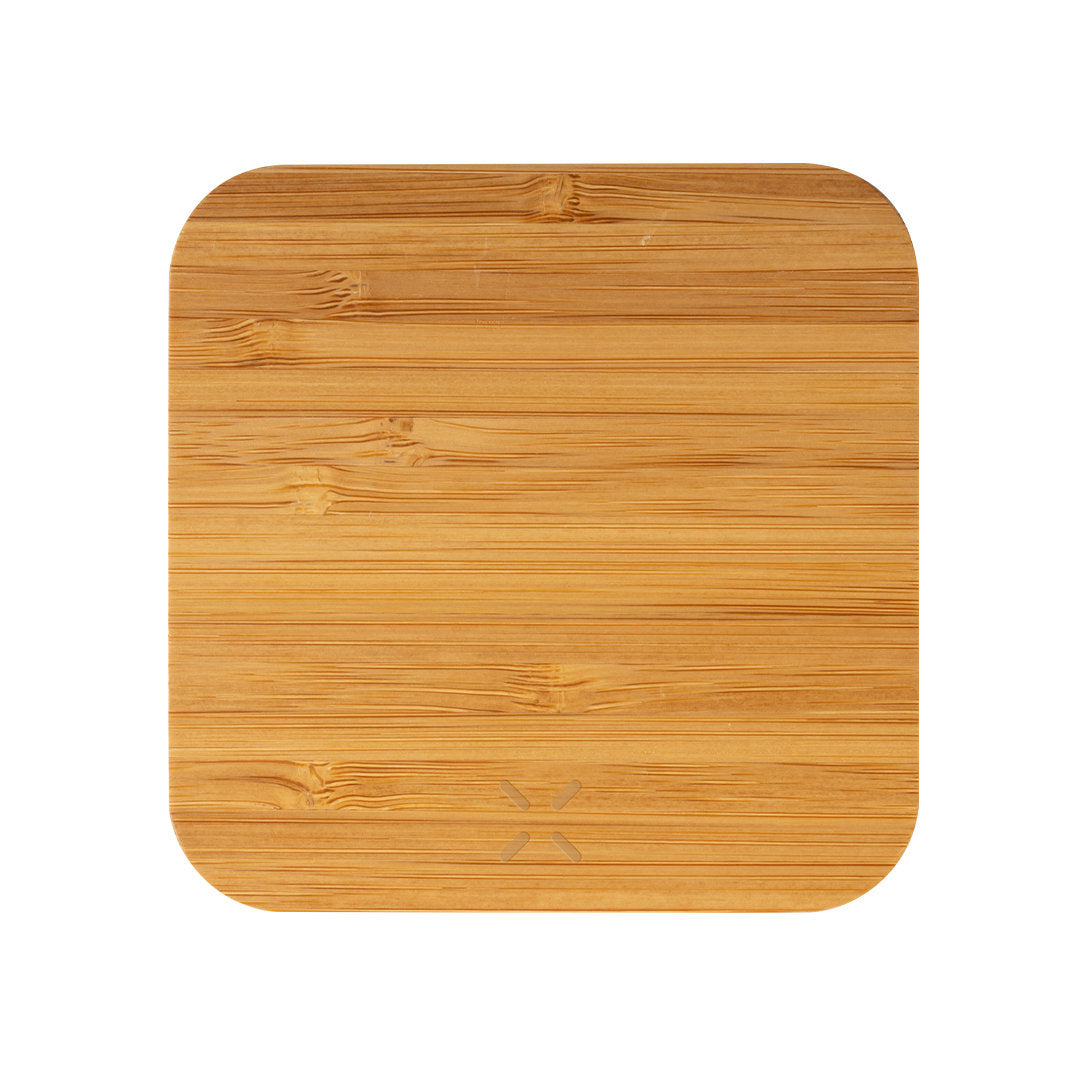 Dumiax Wireless Charger with Bamboo Shell | Eco-Friendly Charging Solution