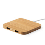 Dumiax Wireless Charger with Bamboo Shell | Eco-Friendly Charging Solution