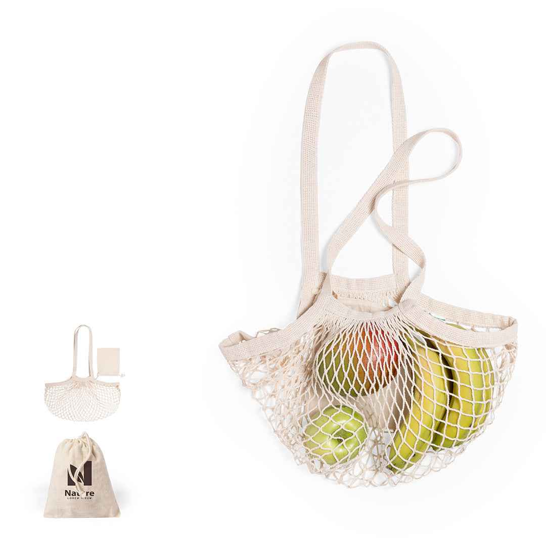 Nacry Mesh Bag for Bulk Orders - Durable Cotton Bags by Fou Tees Ireland