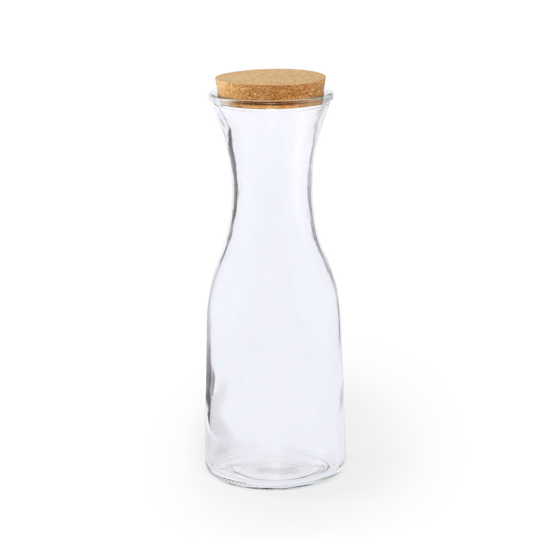 Lonpel Glass Bottle – Eco-Friendly 1L Capacity Bottle with Natural Cork Lid