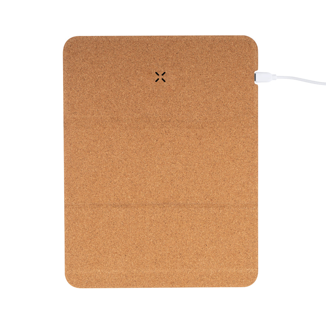 Relium Wireless Charging Cork Mousepad - Sustainable Office Accessory Ireland