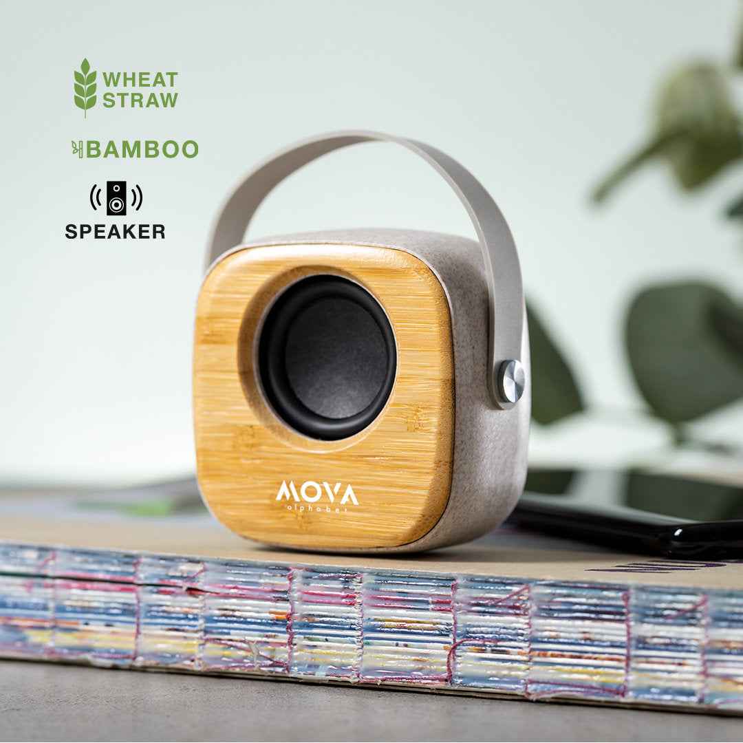 Kepir Bamboo Bluetooth Speaker – Natural, Sustainable Audio Solution