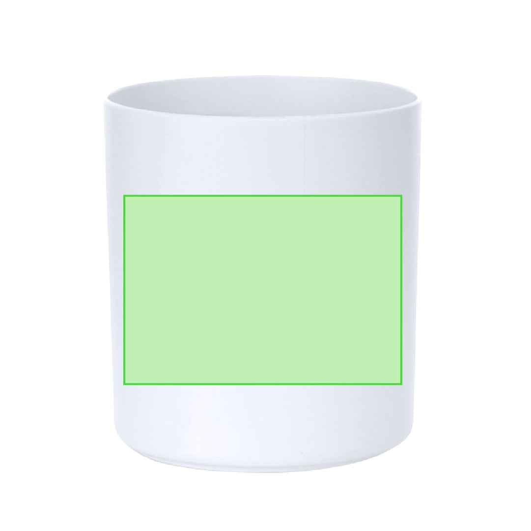 Pioka Compostable Mug – Eco-Friendly 350ml Cup for Irish Businesses