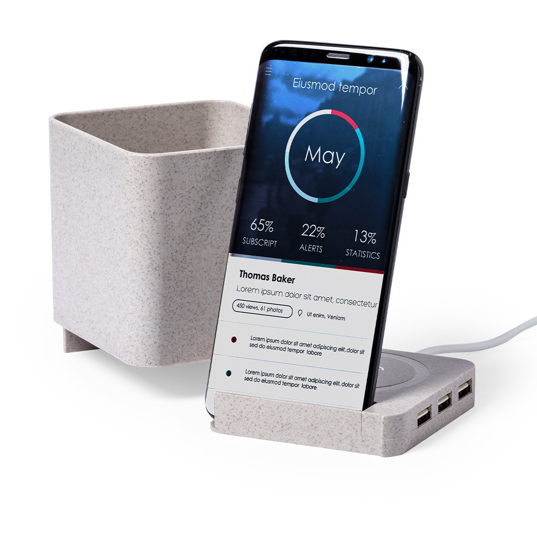Dowex Multifunction Pen Holder - Sustainable Office Accessory