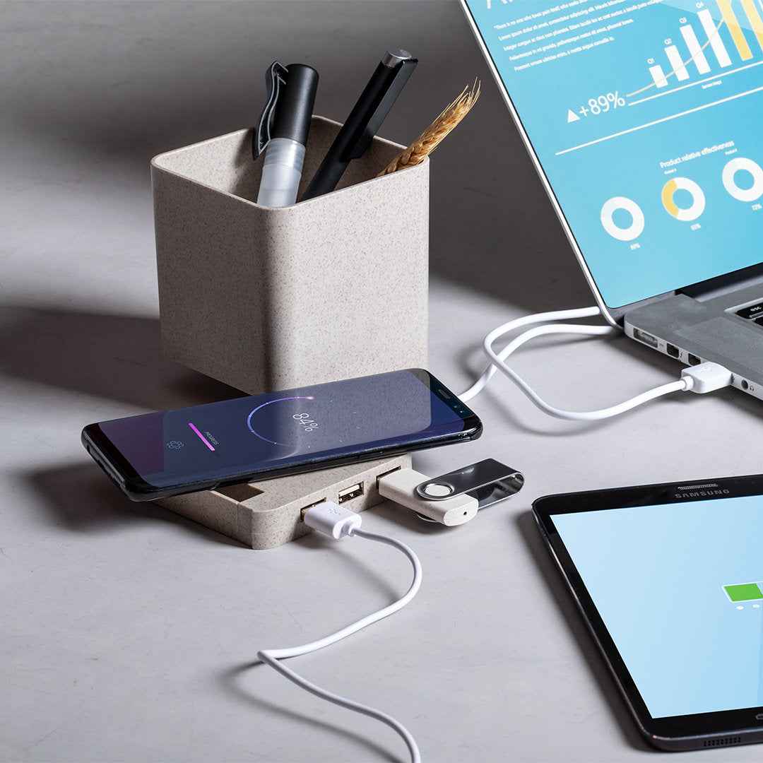 Dowex Multifunction Pen Holder - Sustainable Office Accessory