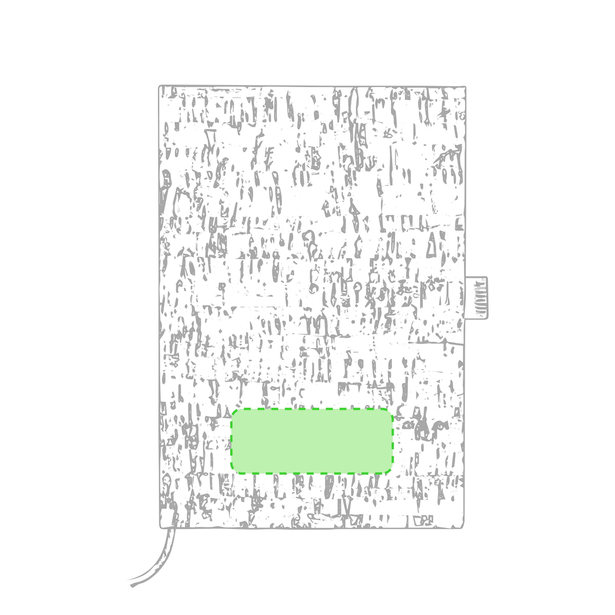 Coquel Sustainable Notepad – Natural Cork Cover Notepad for Irish Businesses