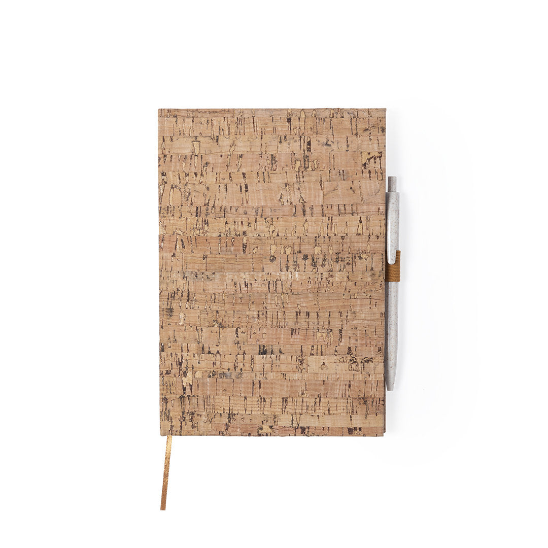 Coquel Sustainable Notepad – Natural Cork Cover Notepad for Irish Businesses