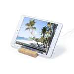 Vartol Wireless Charger with Bamboo Holder – Sustainable Charging Solution