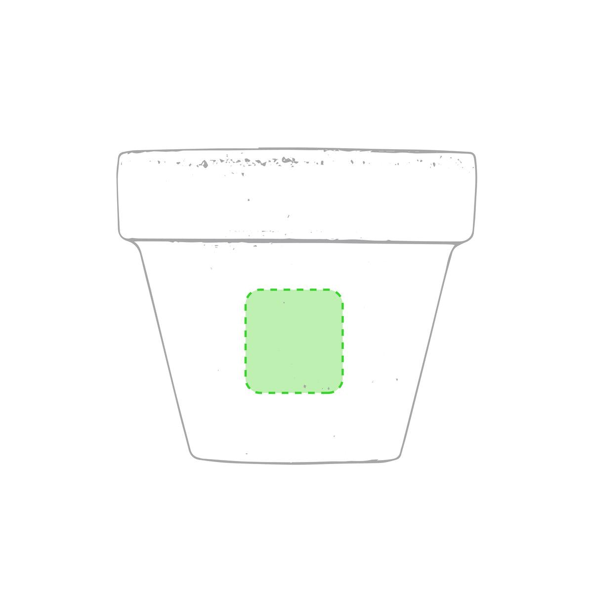 Soltax Pot with Petunia Flowers – Sustainable Gift from Fou Tees Ireland
